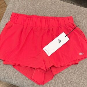 ALO Yoga Women's Bright pink Athletic Shorts